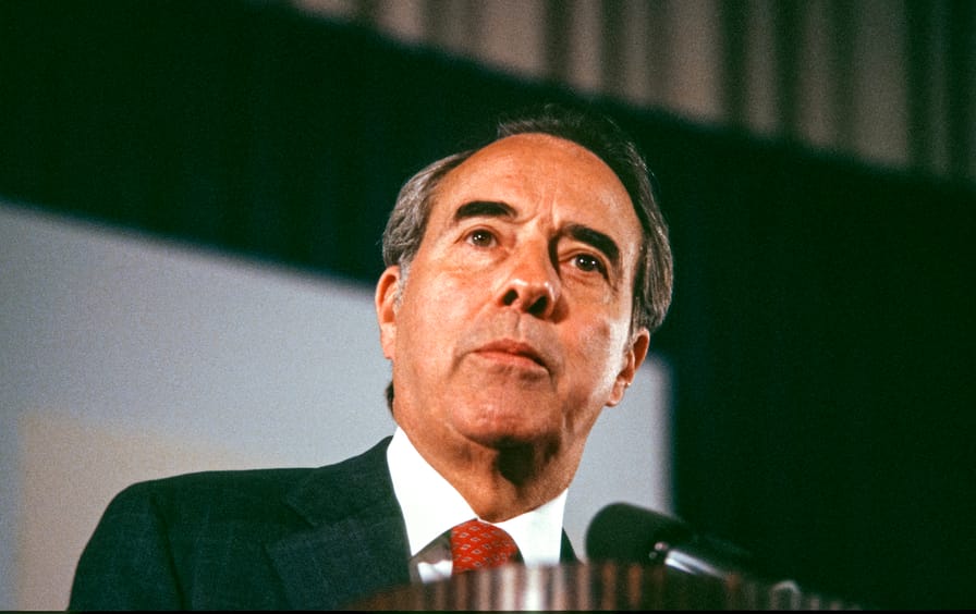 Bob Dole Speaks Before White House Conference