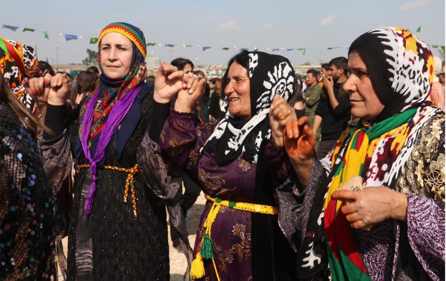 Celebration of the International Women’s Day in Rojava, 2021.