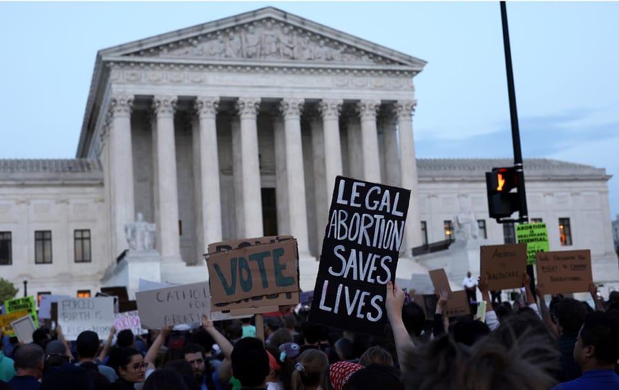 Protests at the Supreme Court