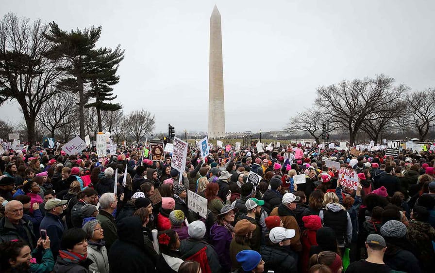 The 2017 Women’s March in Washington, D.C.
