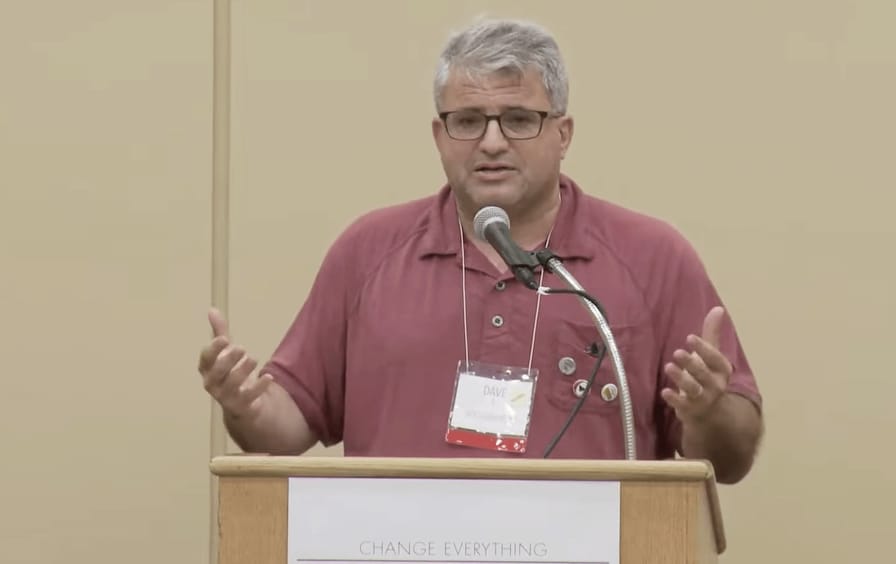 Dave Zirin gives a talk at Socialism Conference 2022