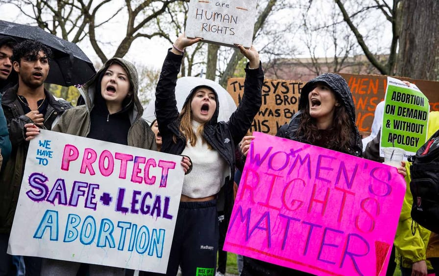 Harvard Abortion Protest