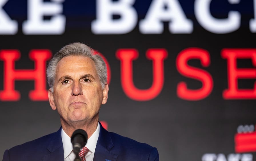 Repulicans and Kevin McCarthy Election Night Watch Party