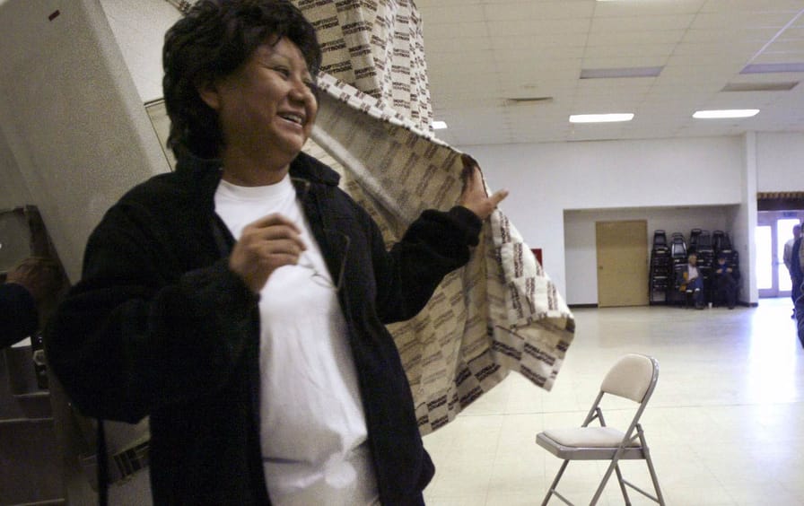 Sharon Lewis, a Pueblo of Acoma Native