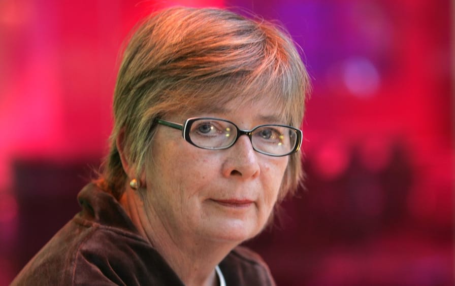 Barbara Ehrenreich, author of Dancing in the Streets, poses