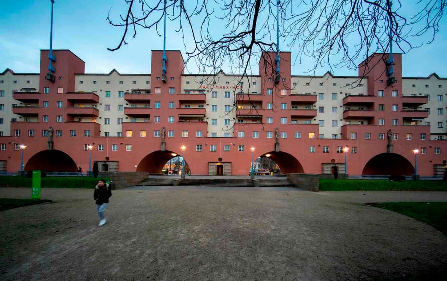 Karl-Marx-Hof, a community owned apartment building in Vienna, Austria