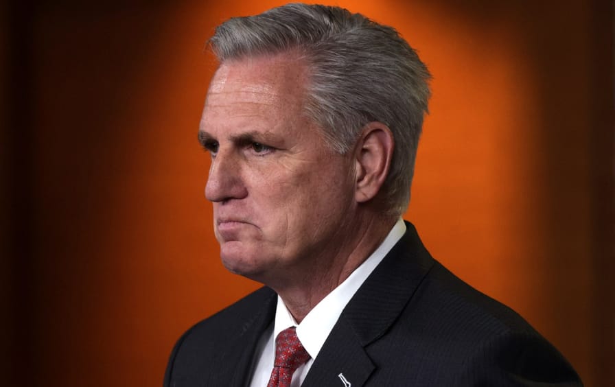 Kevin McCarthy scowling