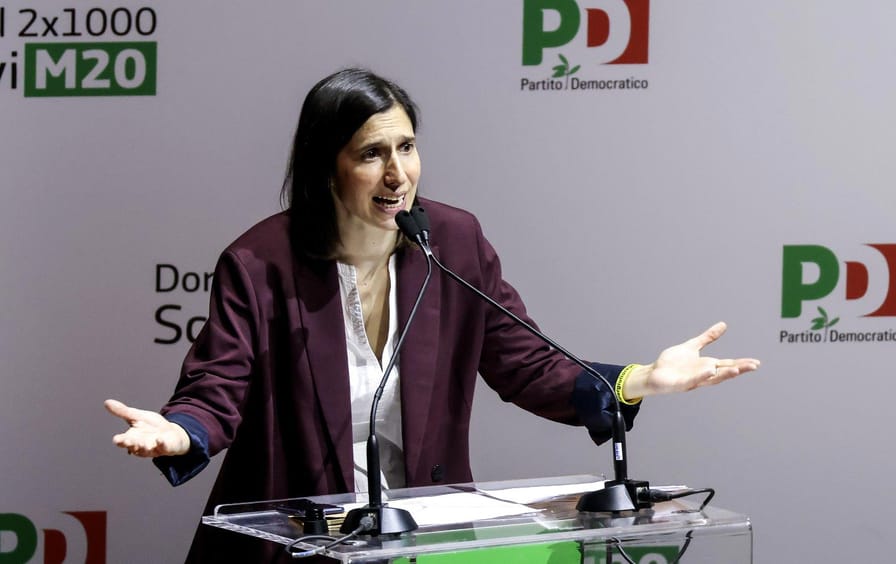 Elly Schlein, leader of Italy’s Democratic Party (PD).