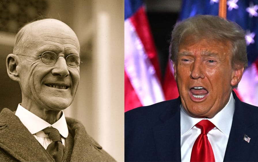 Eugene Debs and Donald Trump.