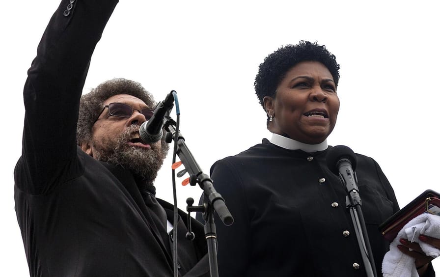 Cornel West and the Rev. Traci Blackmon