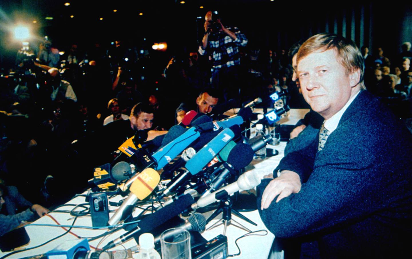 Anatoly Chubais press conference