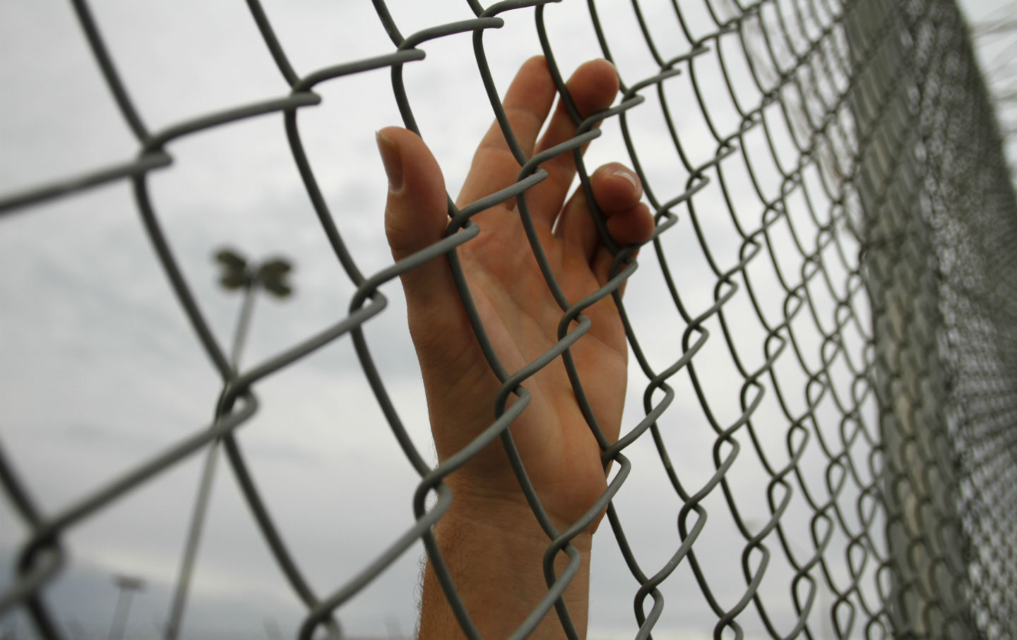 Maricopa County's Tent City jail in Phoenix.