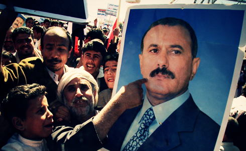 Saleh's supporters