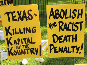 Outside the Texas Death Chamber