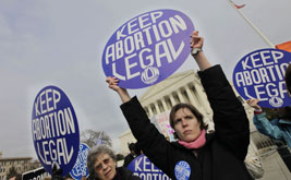 Slide Show: Defending ‘Roe v. Wade’ in 2011