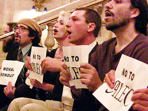 ALEC Convention Met With Protests in Chicago