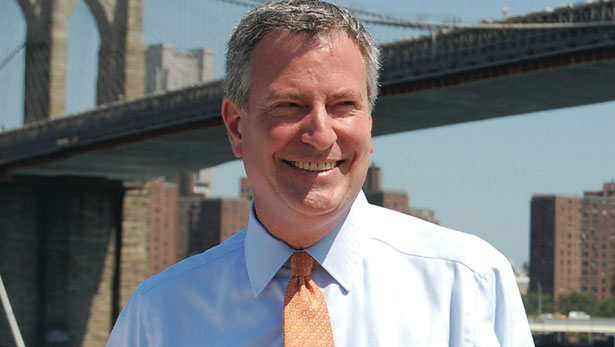 Bill de Blasio Is Not Afraid of Red Scare Ghosts