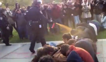 Police, Protests and Pepper Spray in California