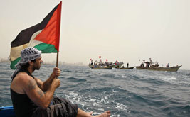 With the Gaza Aid Flotilla