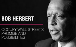 Bob Herbert: Occupy Wall Street’s Cry of the Heart