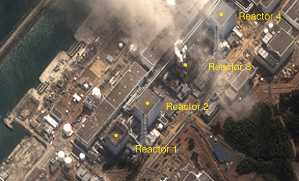 Fukushima Daiichi nuclear plant