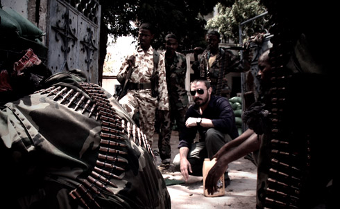 Jeremy Scahill in Mogadishu, Somalia