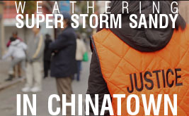 Weathering Super Storm Sandy in Chinatown