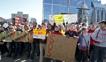 Wisconsin Teachers, Students Face Uncertain Future