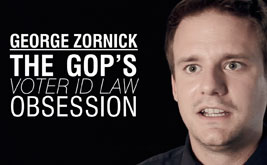 George Zornick: The GOP’s Voter ID Law Obsession