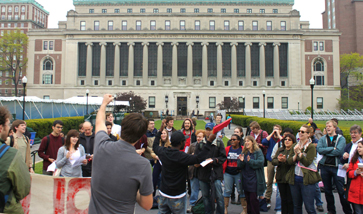 Columbia Students Join New York’s May Day