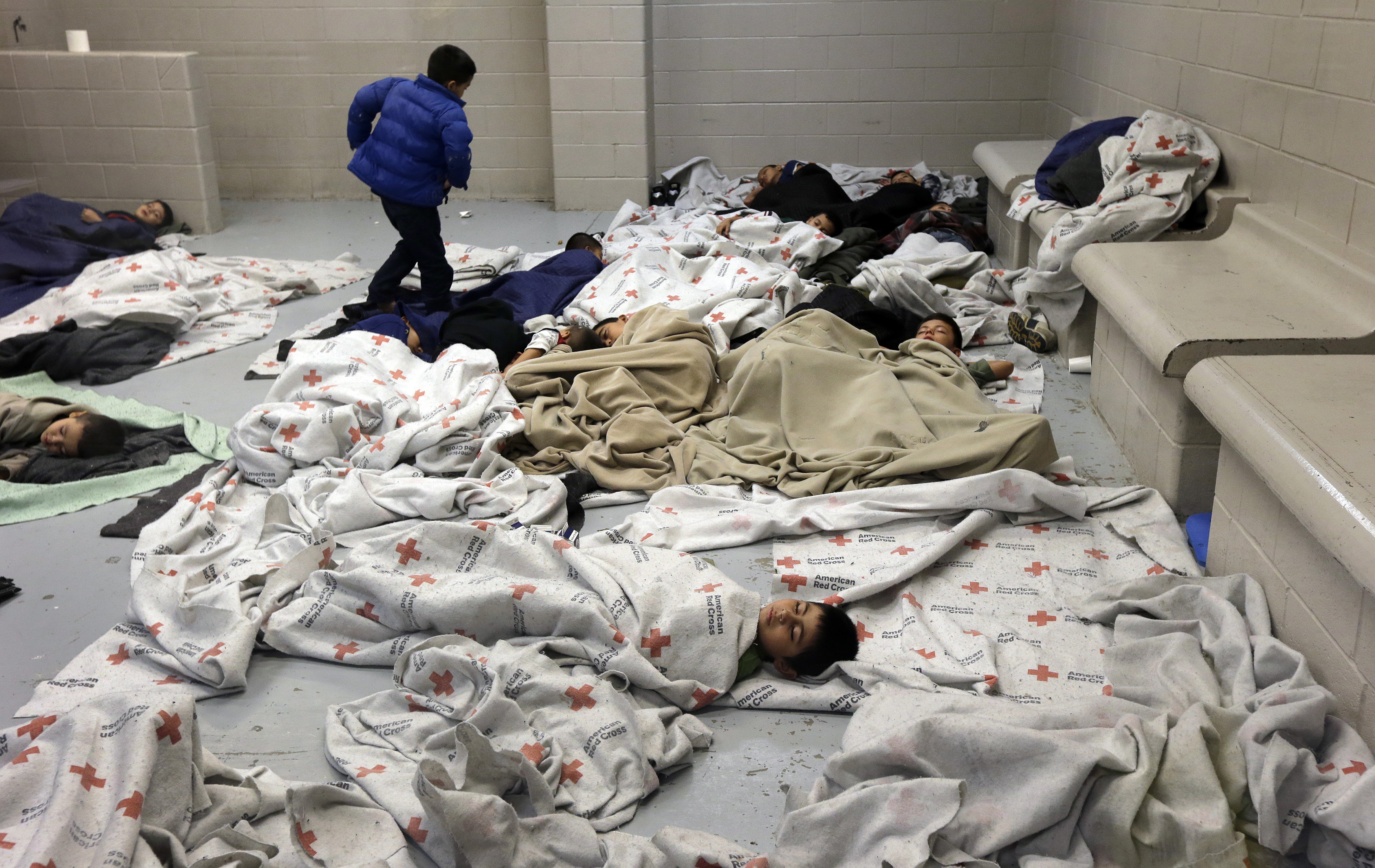 This Is What an Overcrowded Holding Center for Migrant Children Looks Like