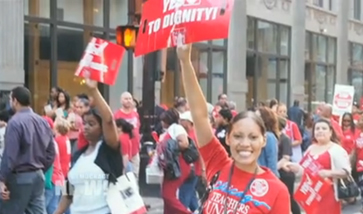 Chicago Public School Teachers Out on Strike