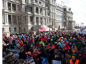 Thousands of Climate Change Activists Gather in Washington for ‘Forward On Climate’ Rally