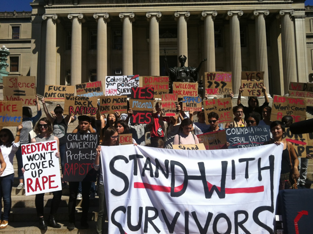 The Red Tape Remains: Columbia Students in Solidarity With Sexual Assault Survivors