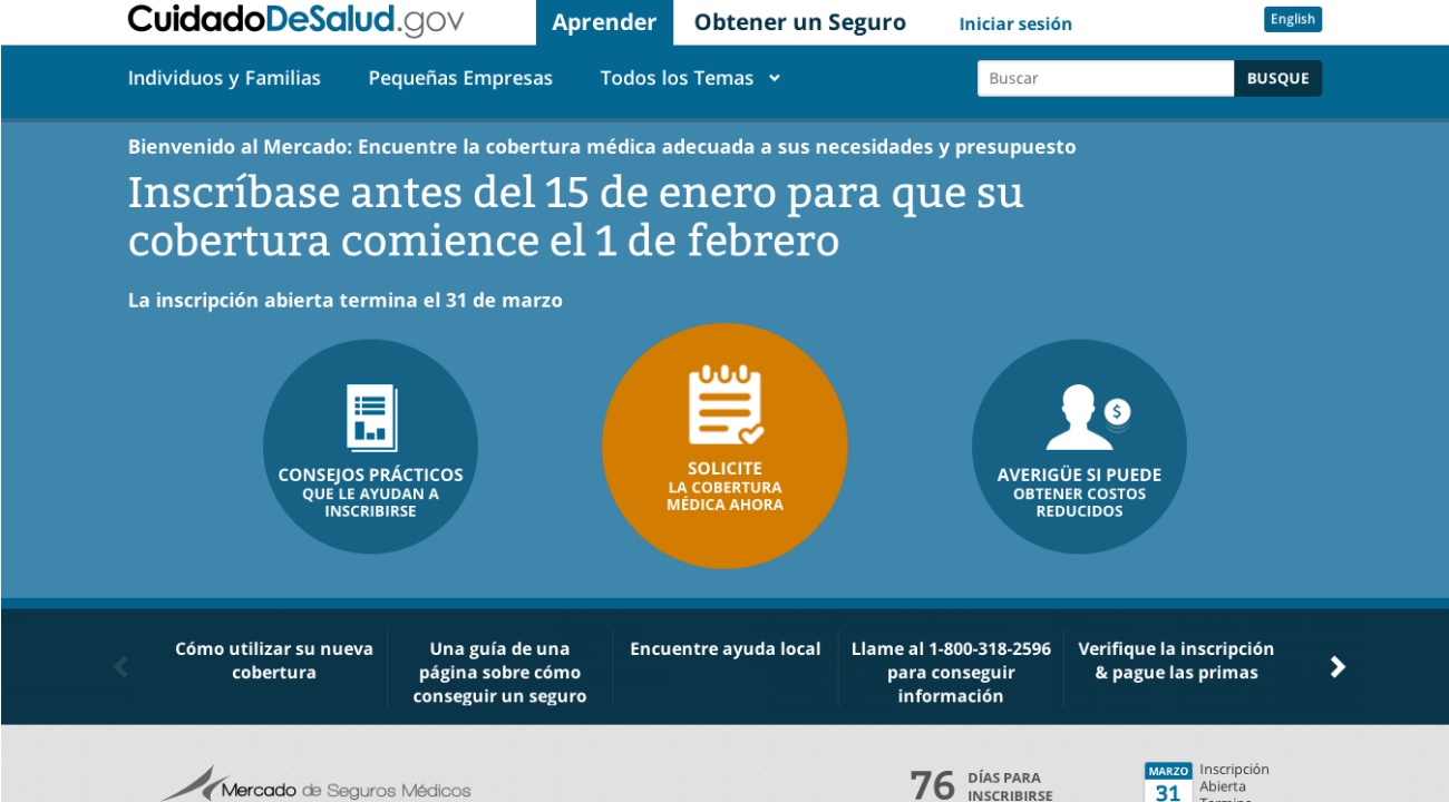 The Spanish Language Version Of Healthcare gov Is A Mess The Nation