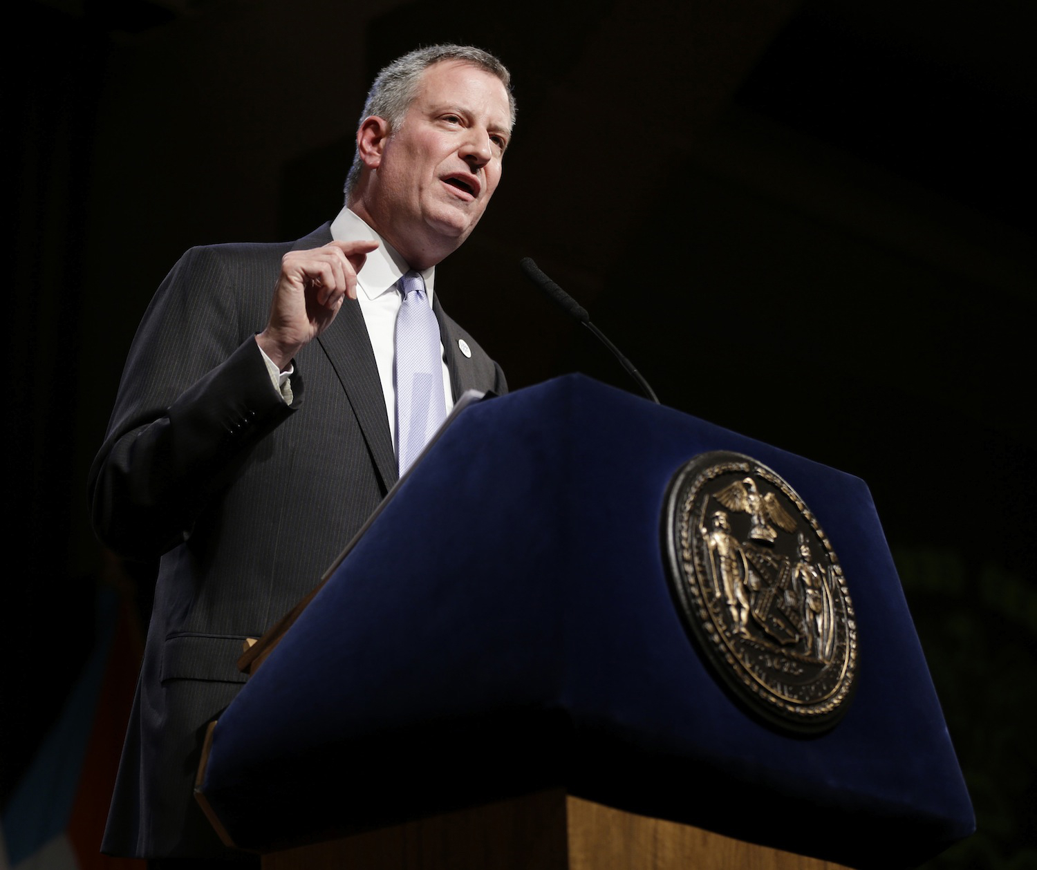 On Day 100, de Blasio Defines What His Mayoralty Is About