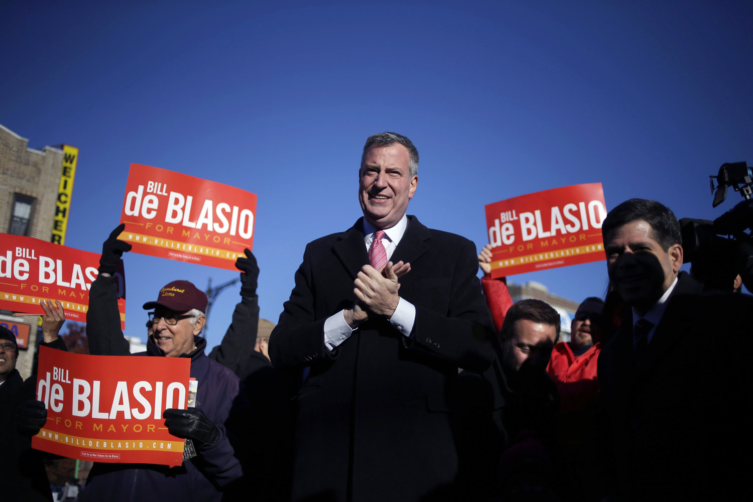 De Blasio in New York: If You Can Do It Here