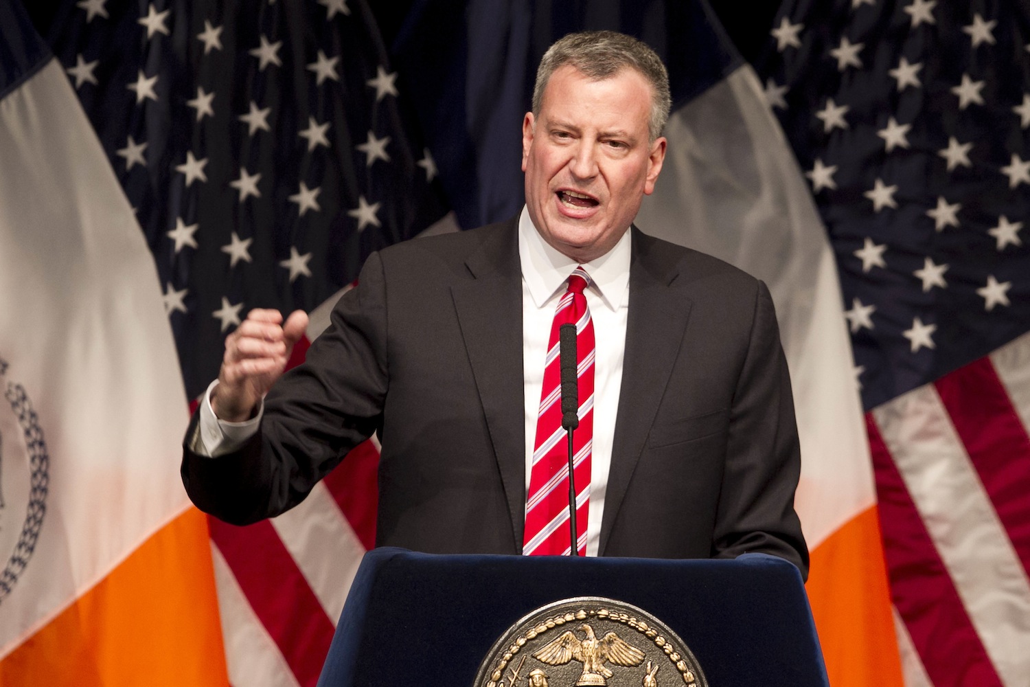 De Blasio Signals Break With Bloomberg Era in State of the City Speech