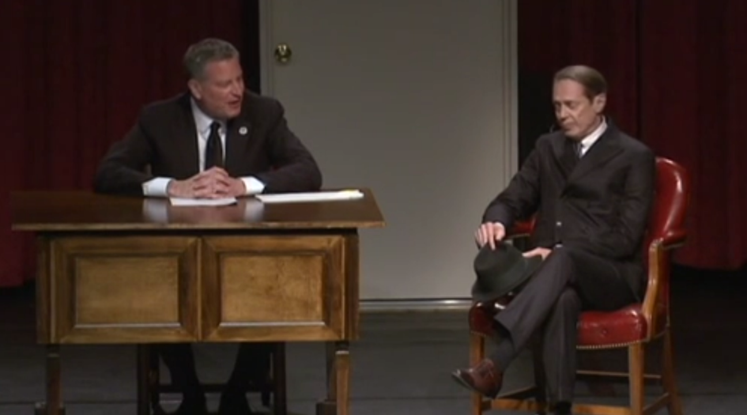 De Blasio Gets a Laugh and Defends His Choices on Charters