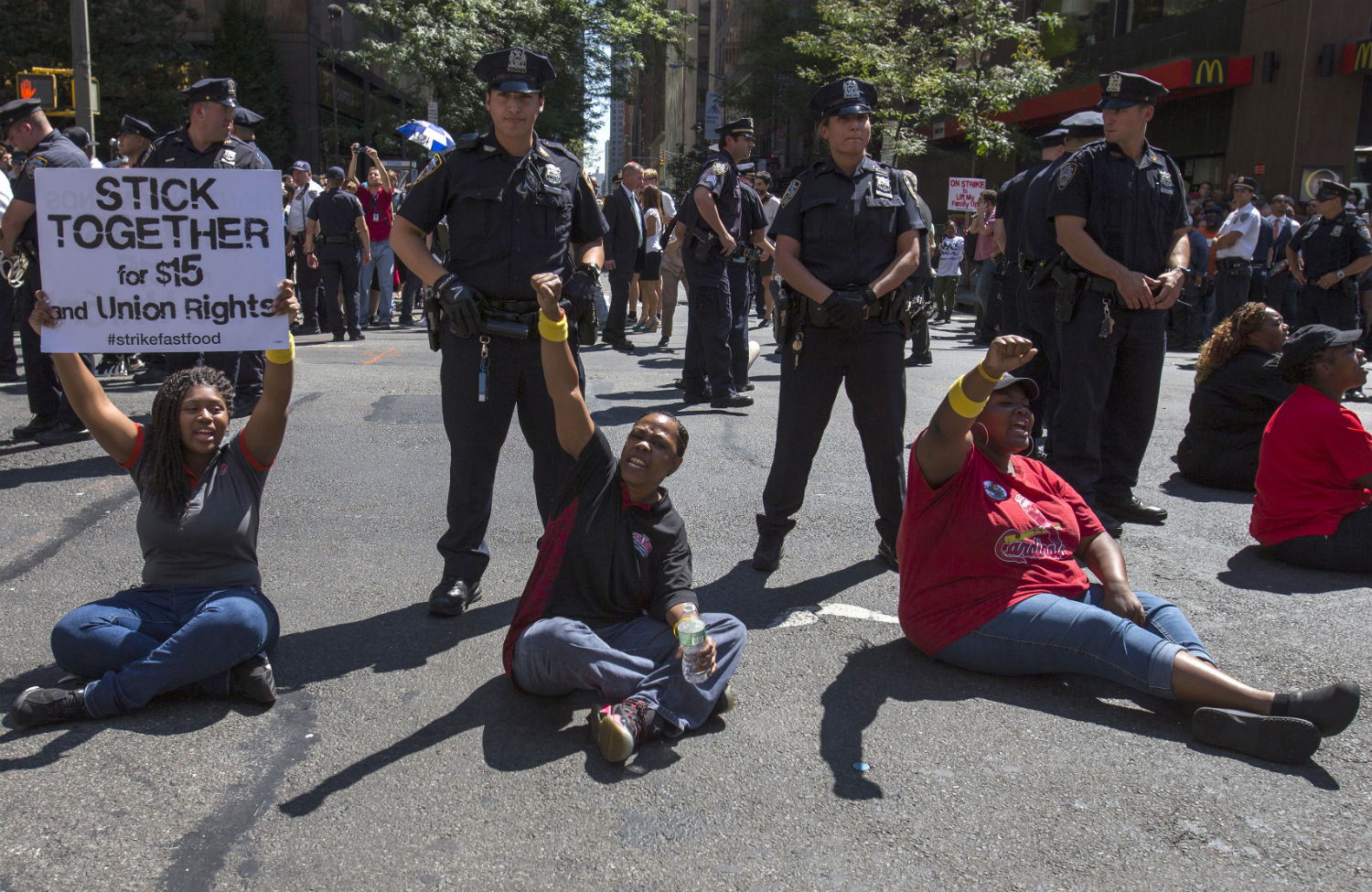 $15 and a Union: Fast-Food Workers Take Their Demands Nationwide