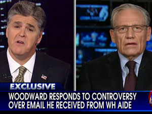 Hannity’s Brand: Slap Ellison, Defend Woodward and Always Mislead