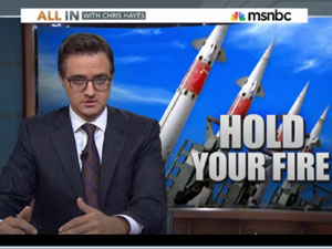 Chris Hayes Comes Out Against Military Action in Syria