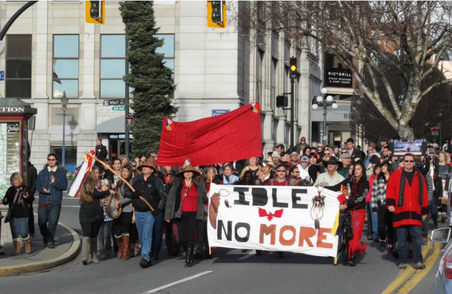 Talking Sports Mascots With Members of Idle No More