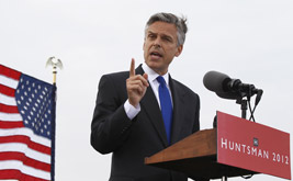 He Likes Reagan, Also Street Tacos—But Who Is Jon Huntsman?