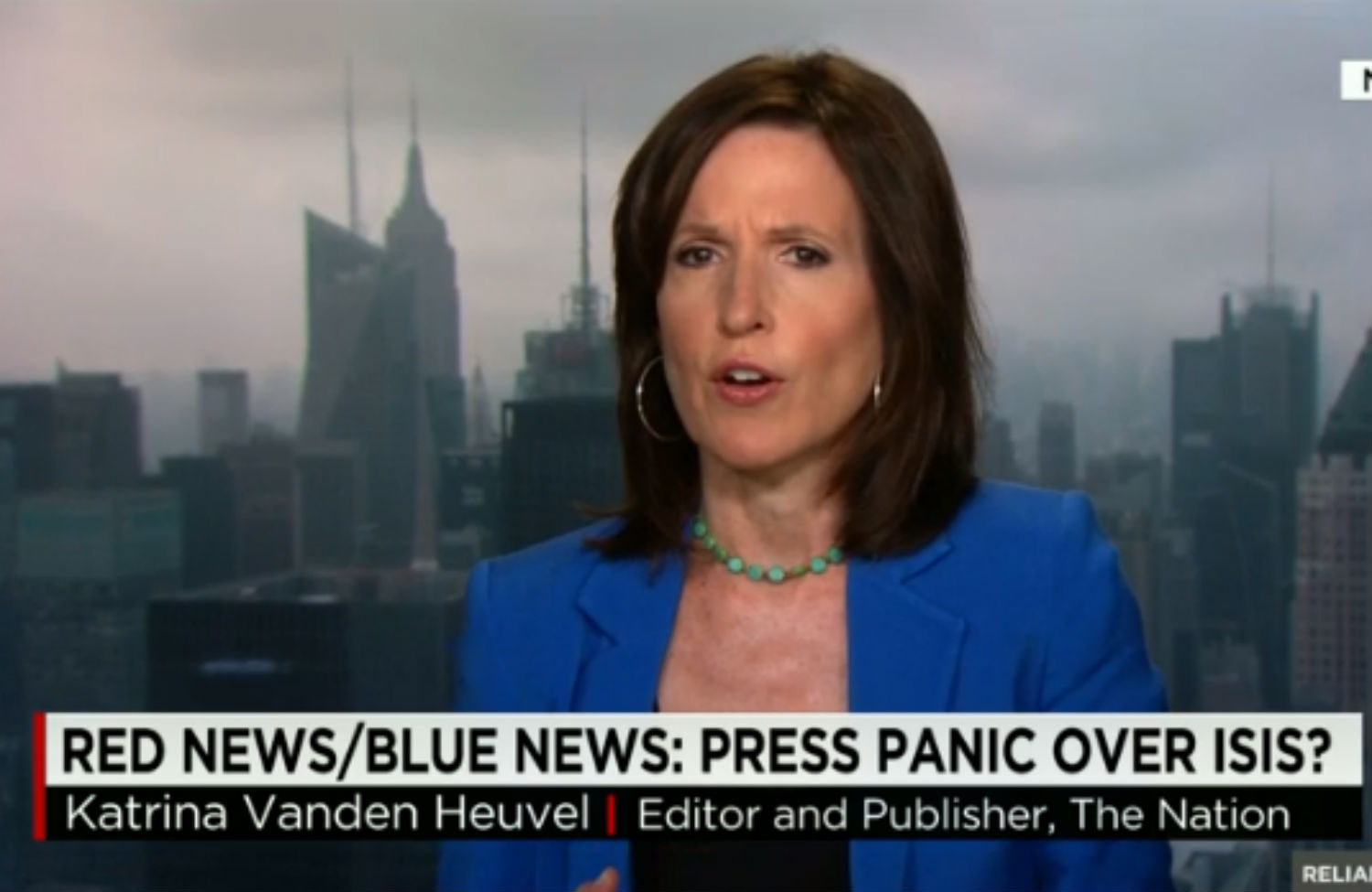 Katrina vanden Heuvel: Don’t Overstate the Threat ISIS Poses