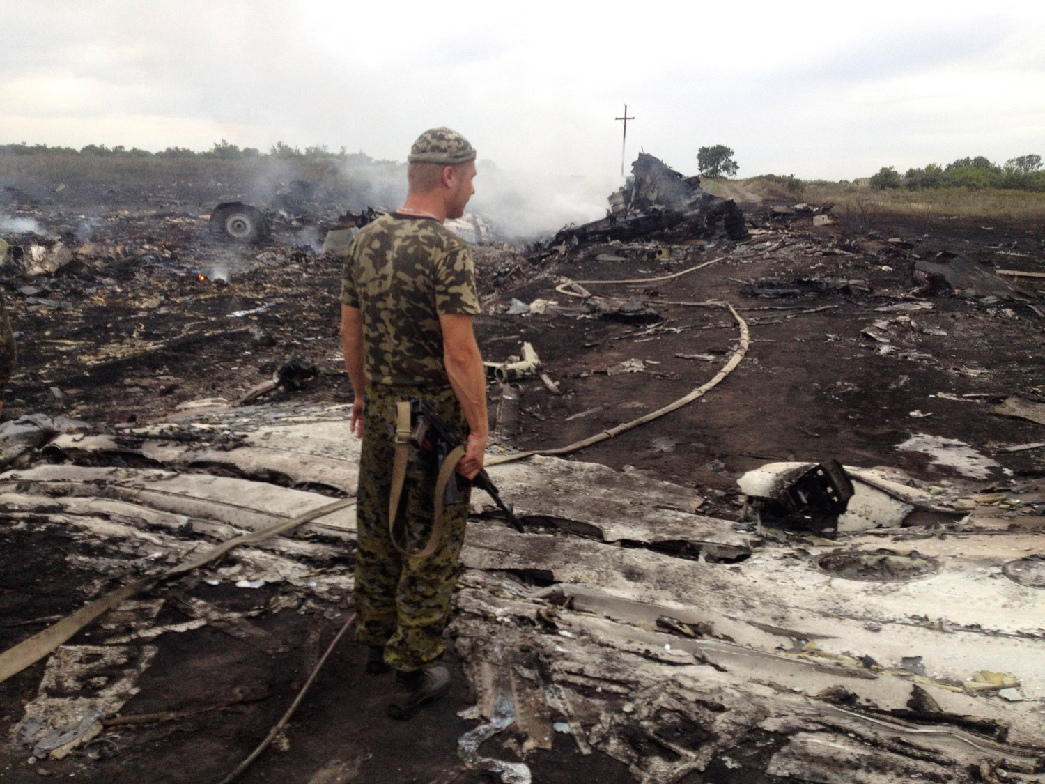 Malaysia Airlines Flight MH17 Shot Down Near Ukraine-Russia Border