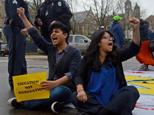 Ohio and Macalester Sit-In, Chicago and Wittenberg Walk Out