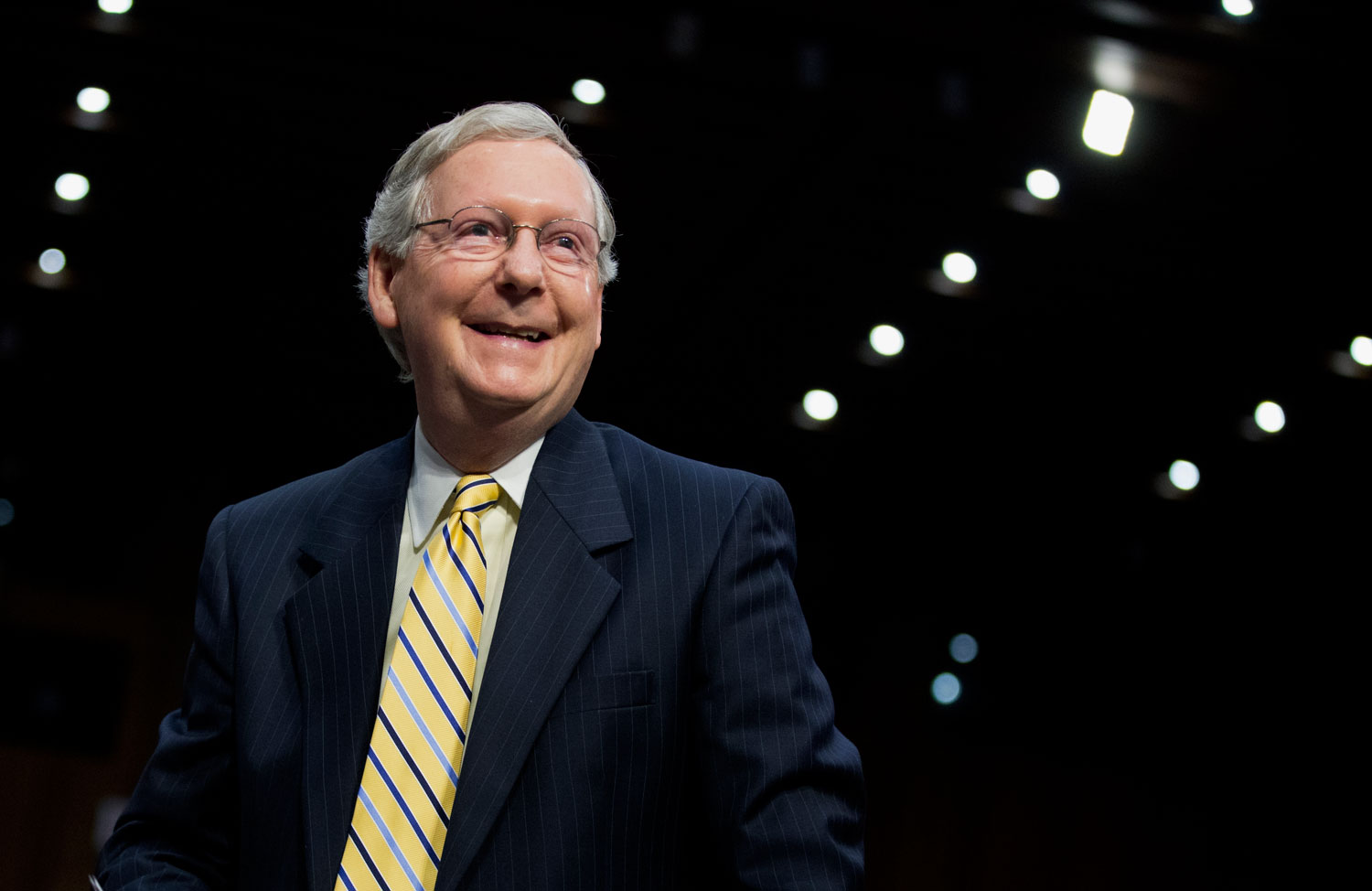 Mitch McConnell Will Say Anything for a Ham