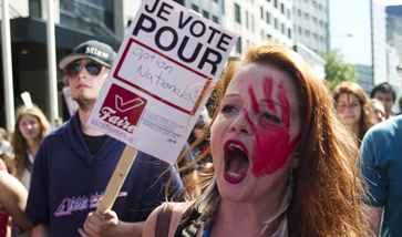 Massive Student Protests Continue in Montreal