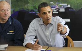 Obama Can’t ‘Plug the Damn Hole,’ but He Can Seize the Damn Crisis